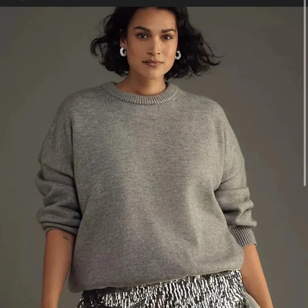 Anthropologie Mare Mare Long-Sleeve Knit Sequin dress NWT MSRP $158 3x - Picture 3 of 4